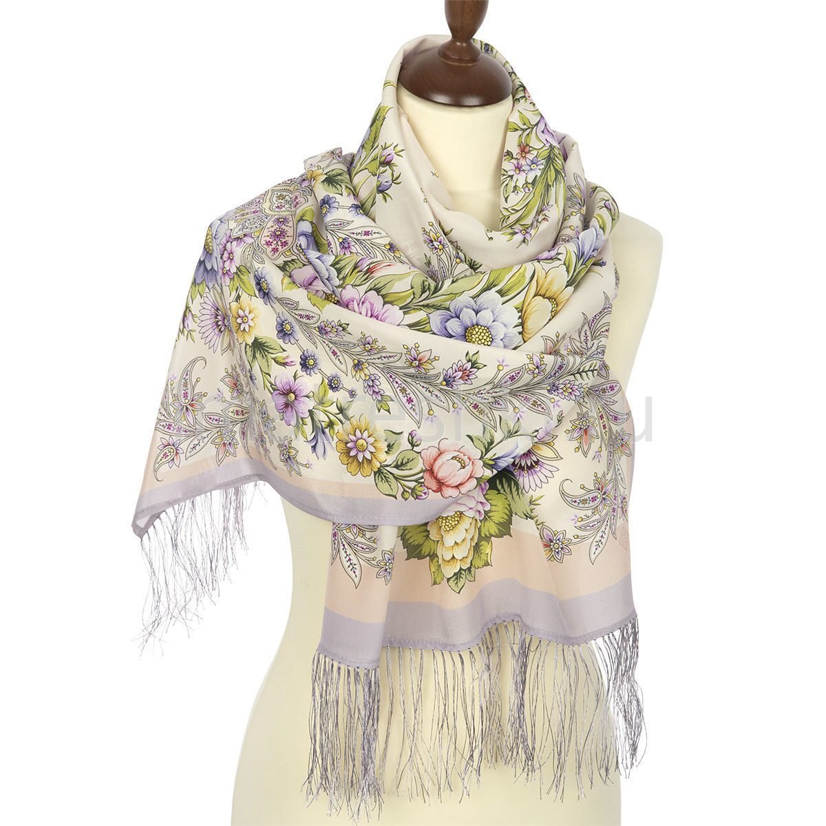 Сибирская красавица платок Павлопосадский