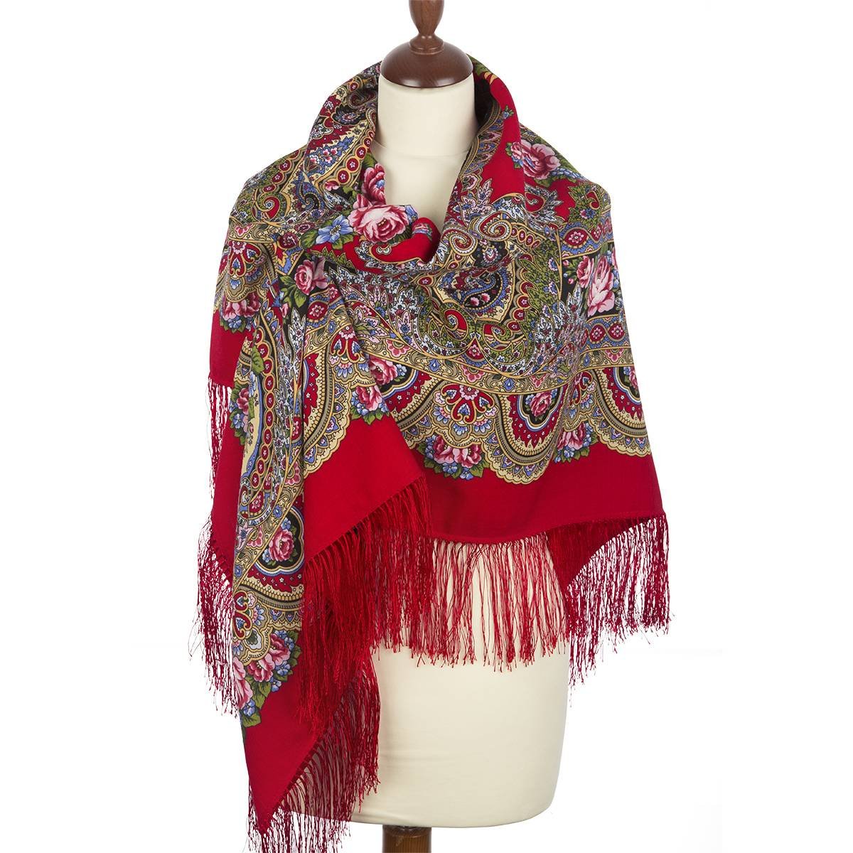 Павлопосадский платок цыганка аза