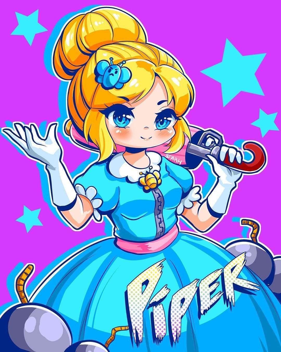 Пайпер Brawl Stars аниме