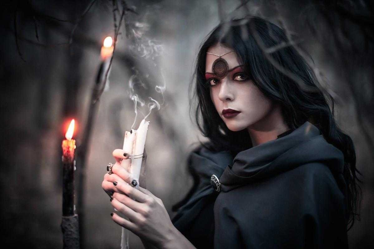 Фотосессия в стиле ведьмы