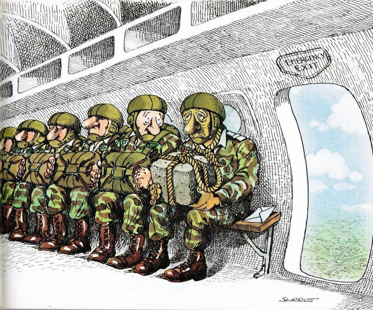 Карикатуры на армейскую тему