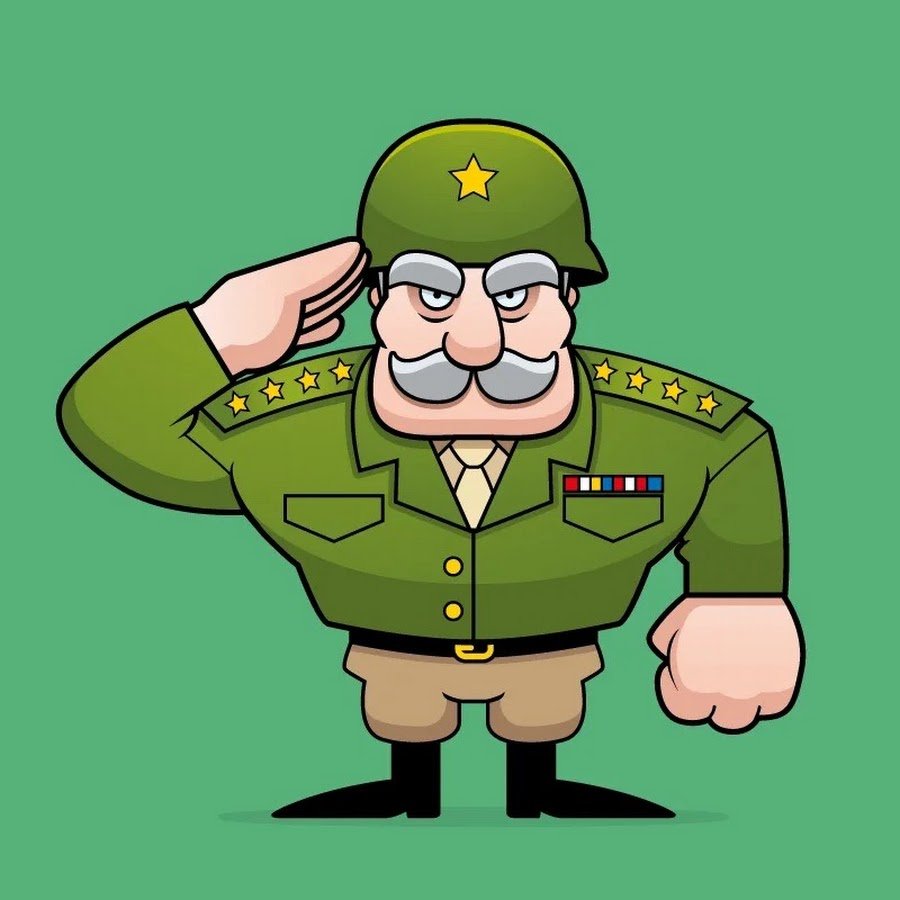 Командир карикатура