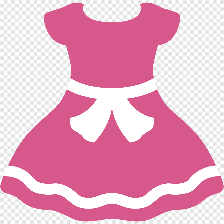 Трафарет платья