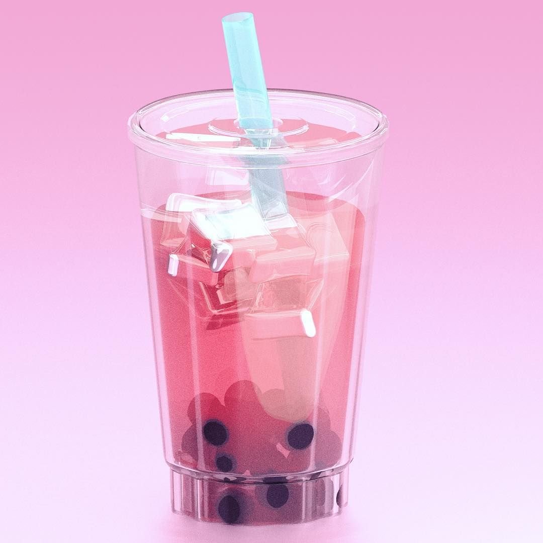 Bubble Tea арт