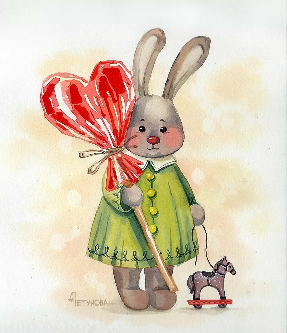 Анна Петунова зайчик