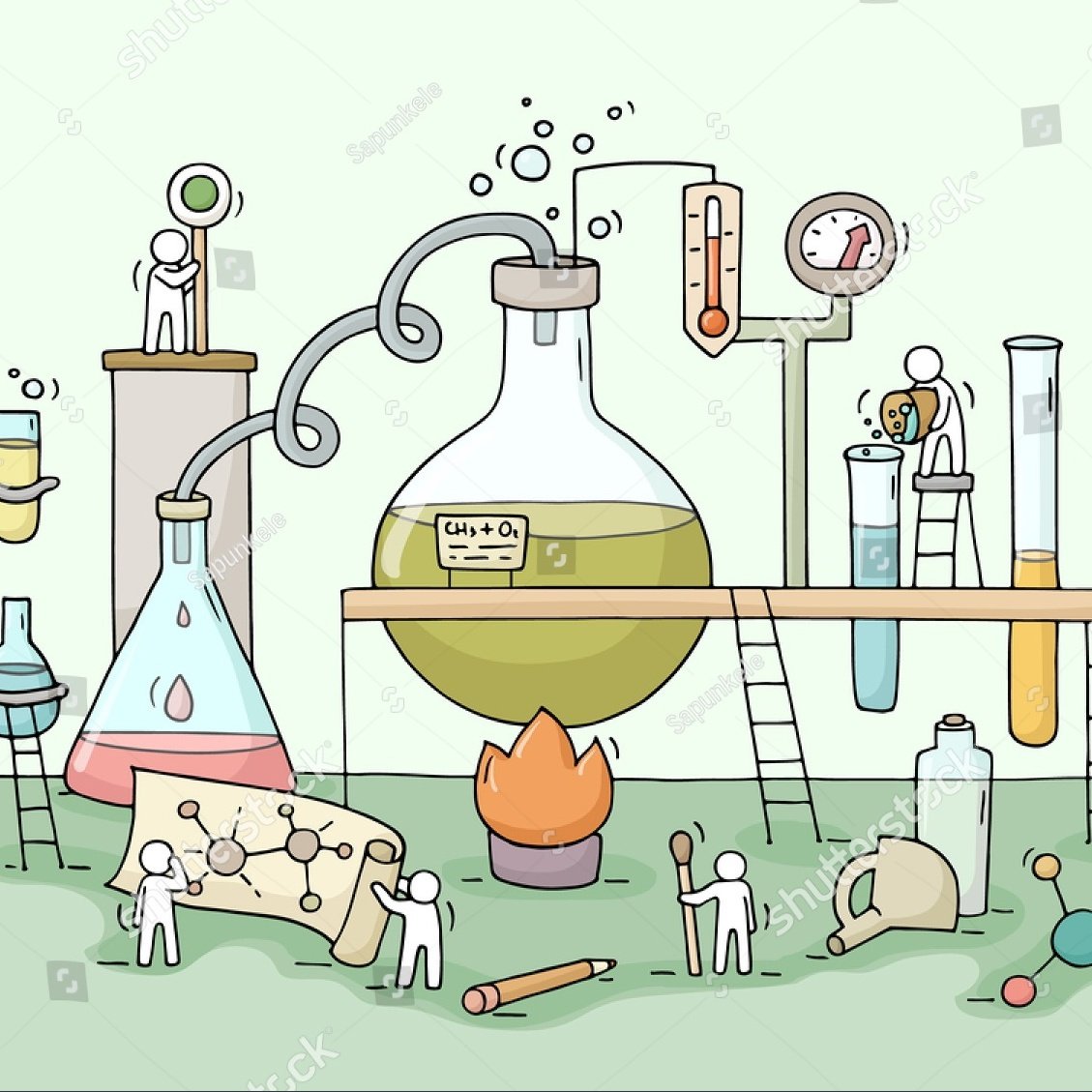 Картины на тему химия