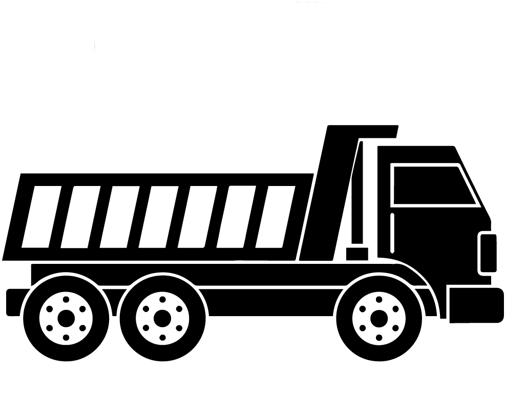 Самосвал силуэт