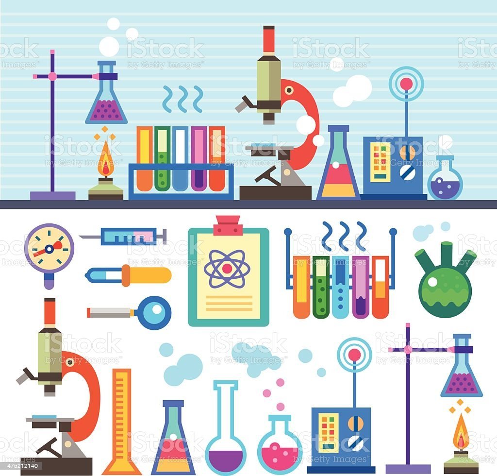 Научная лаборатория надпись