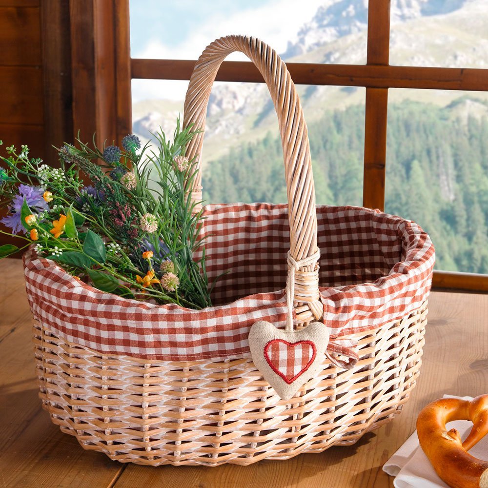 Корзинка плетеная