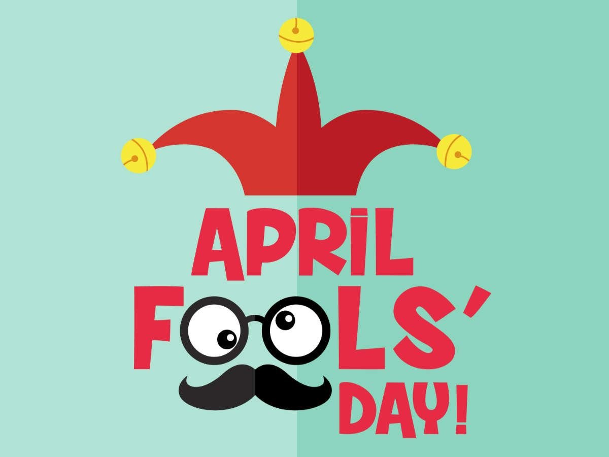 Flat illustration April`s Fool Day