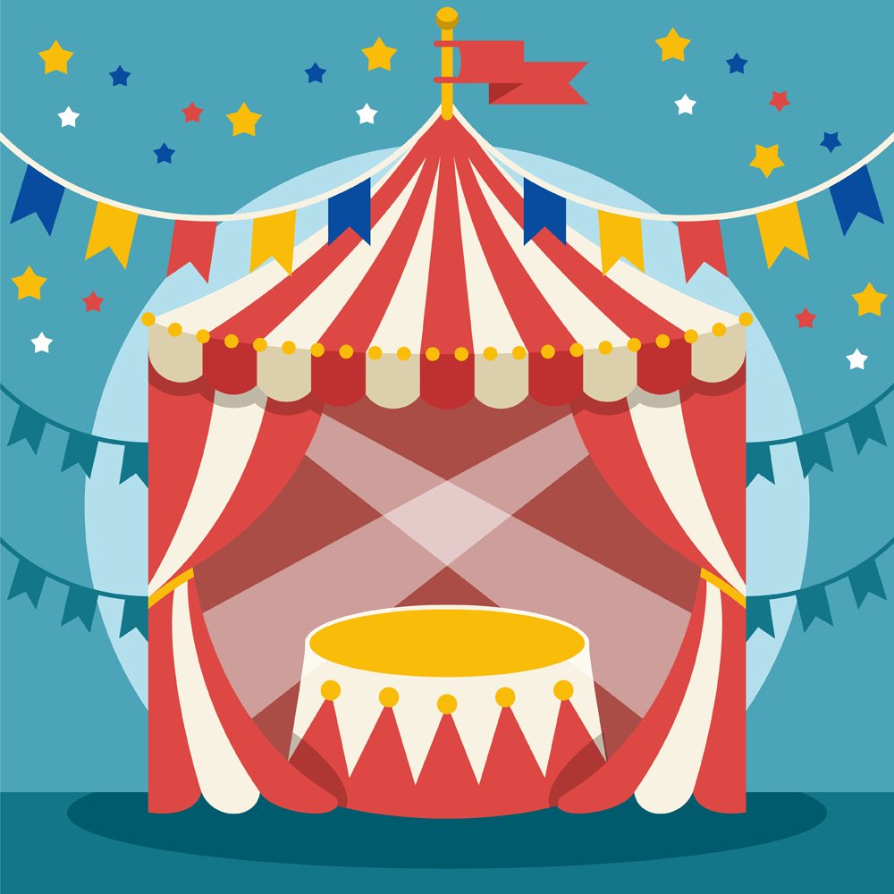 Цирковая Арена рисунок