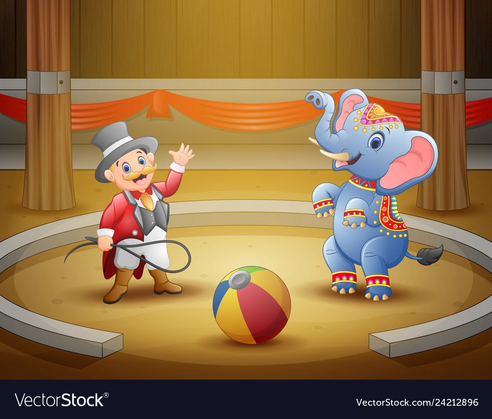 Цирк шатер клоун