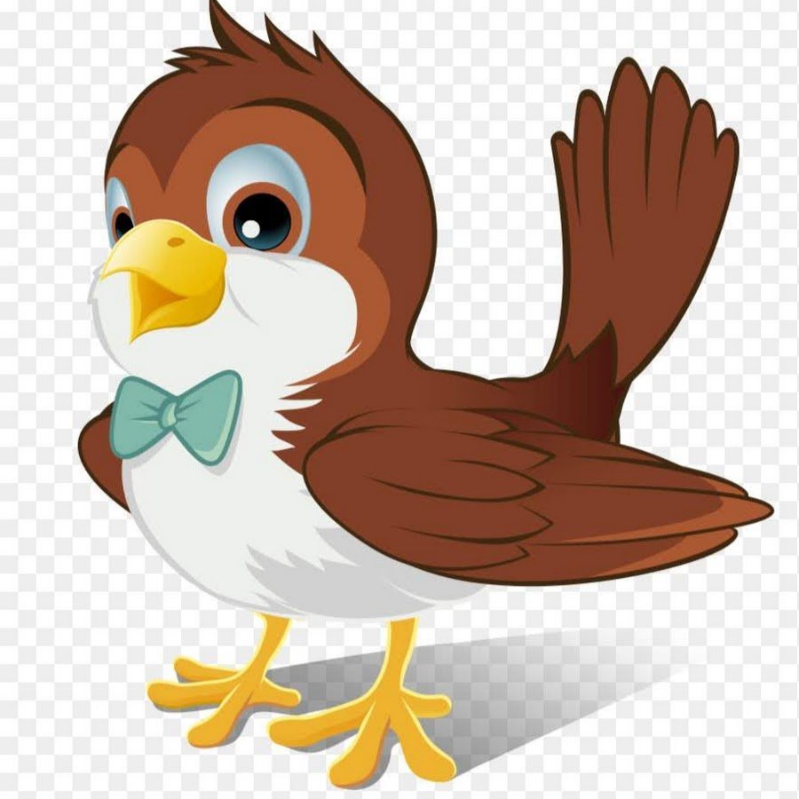 Воробей для детей