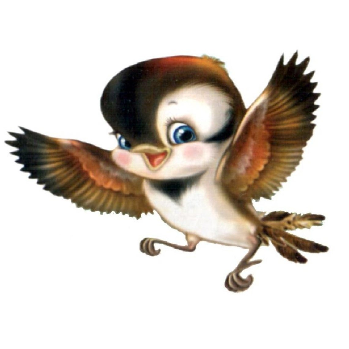 Воробей из сказки