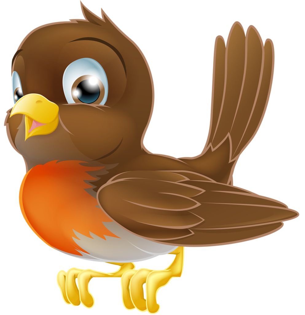 Воробьи мультяшные