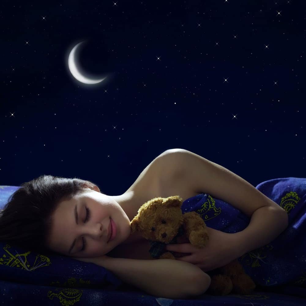 Девочка проснулась