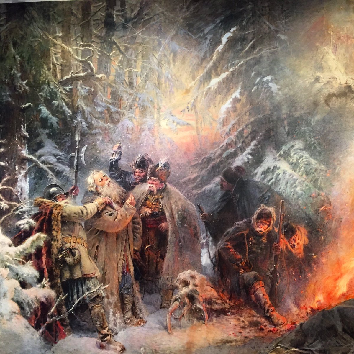 Иван сусанин и поляки картинки