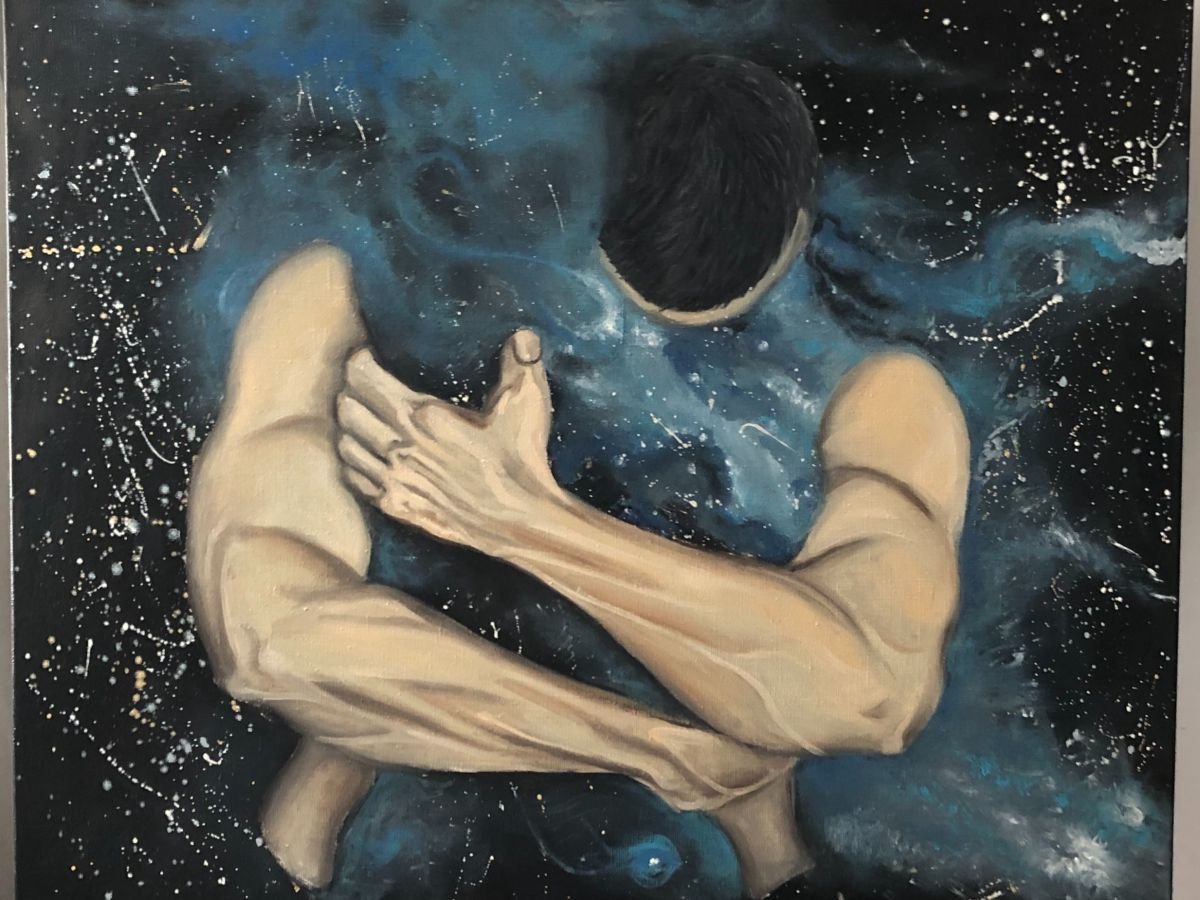 Знак бесконечности в небе