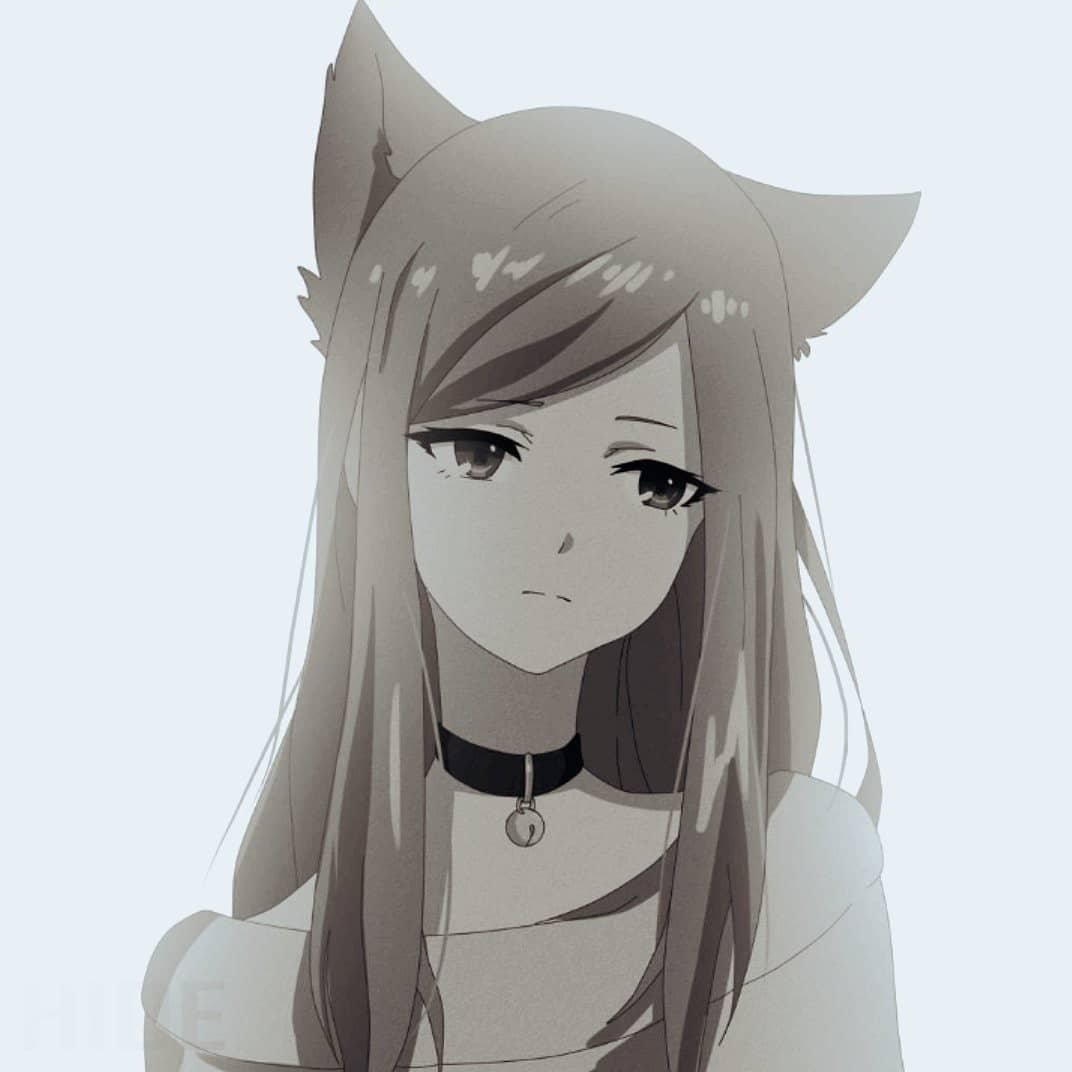 Аниме кошка