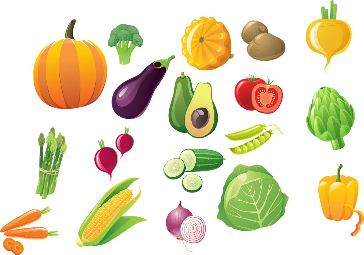 Векторные овощи