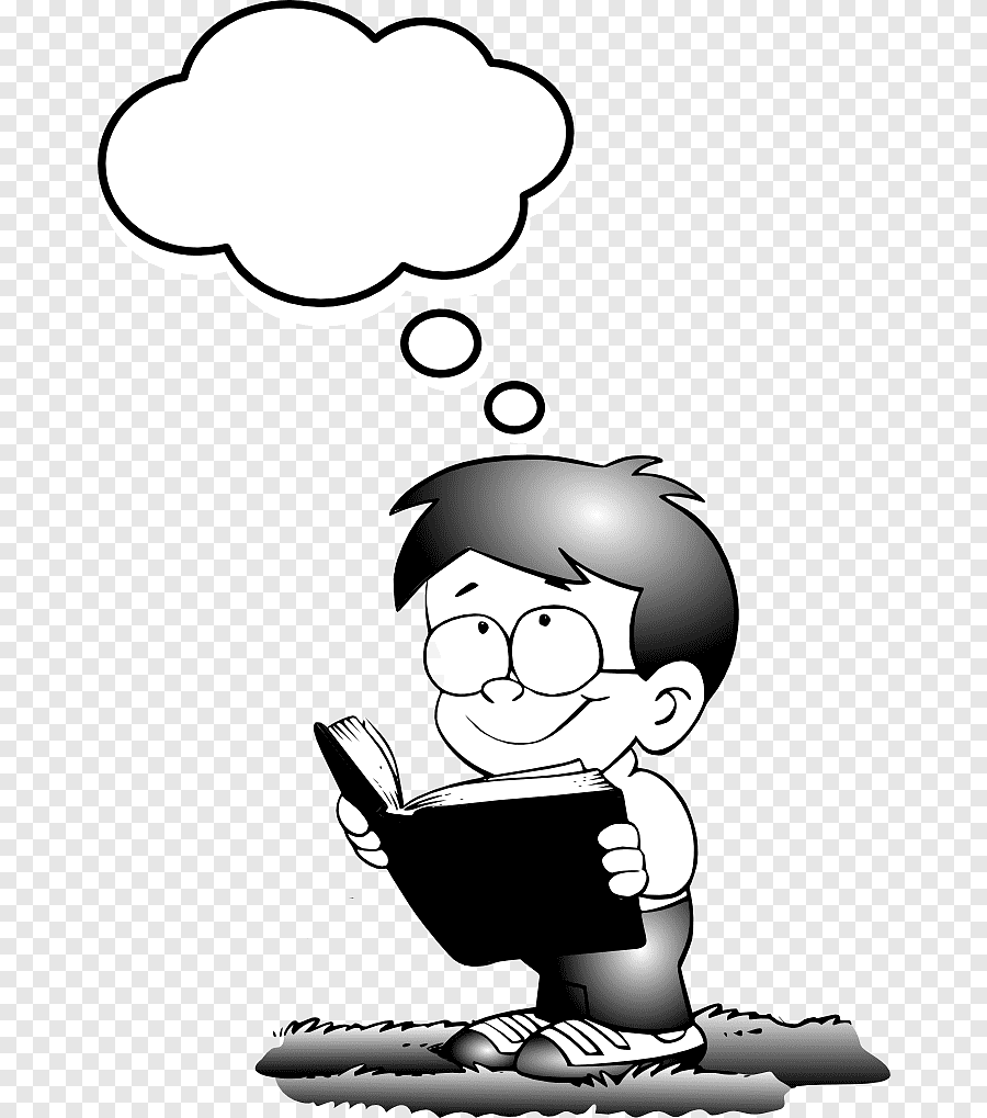 Мальчик думает