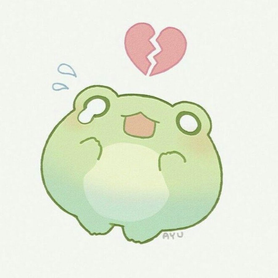 Стикеры с милыми лягушками