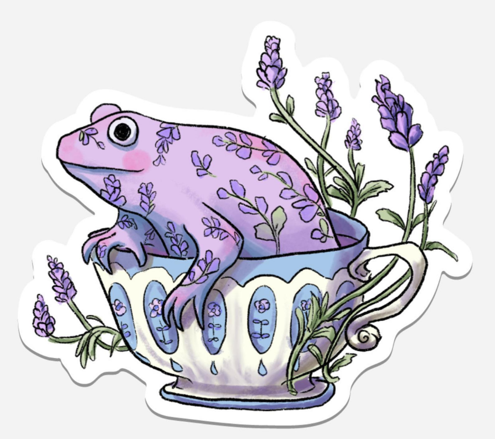 Лягушка в стиле инди КИД