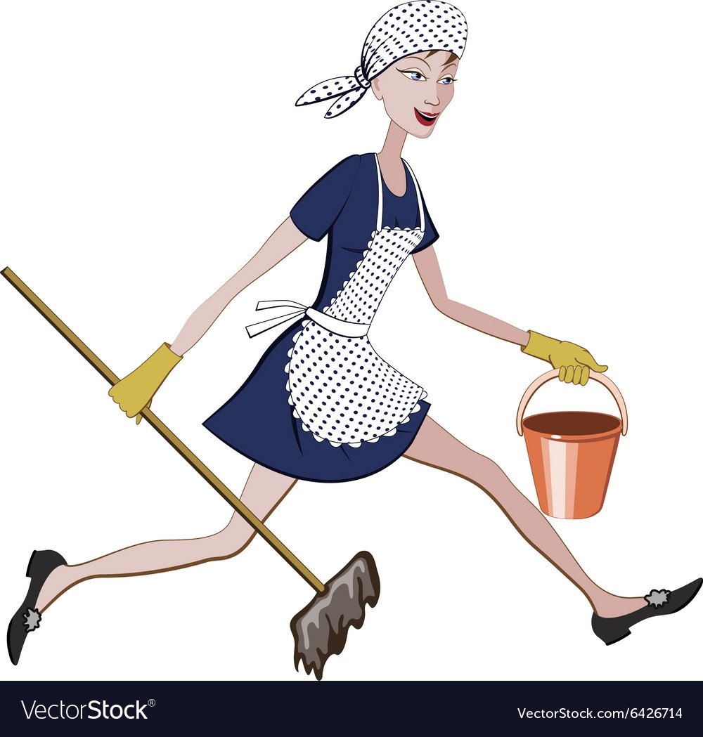 Уборщица Мем