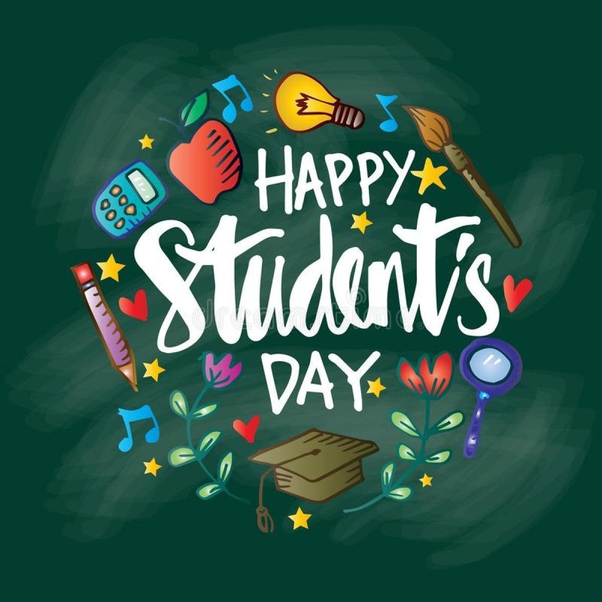 Happy students Day