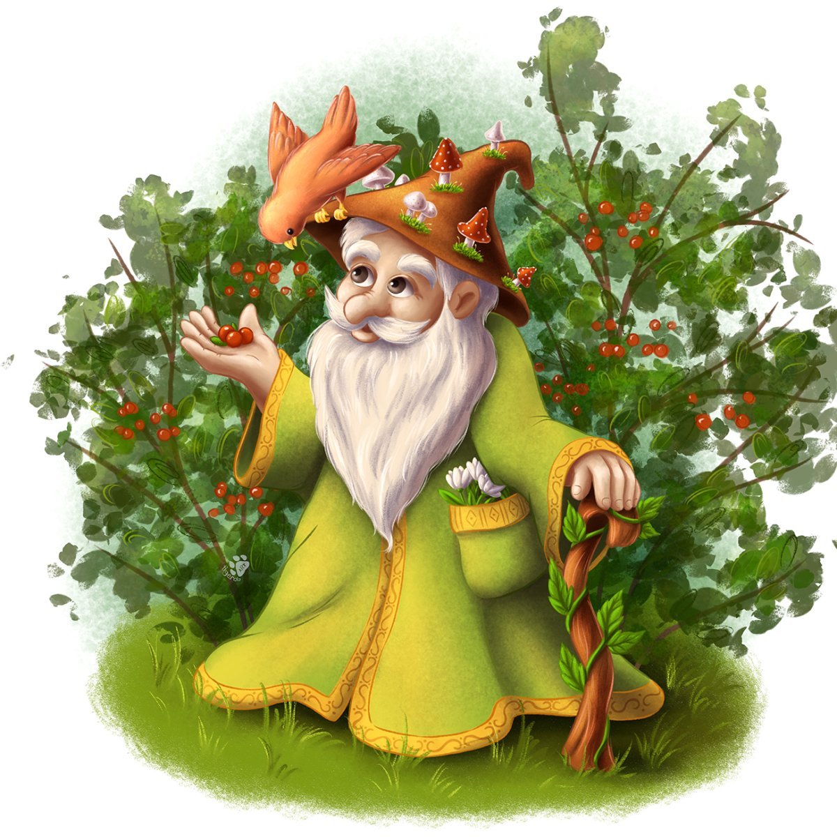 Леший логотип