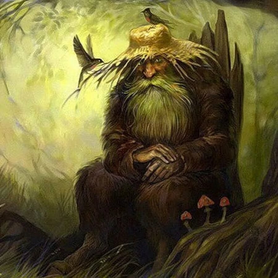 Леший карандашом