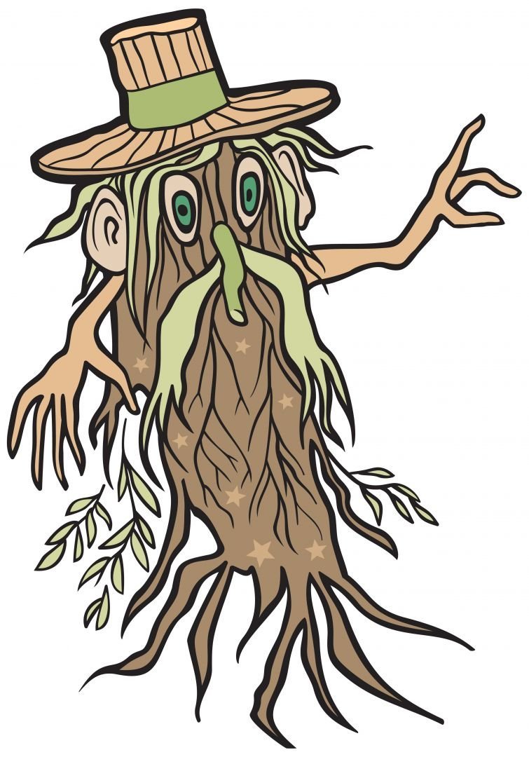 Леший старичок Лесовичок