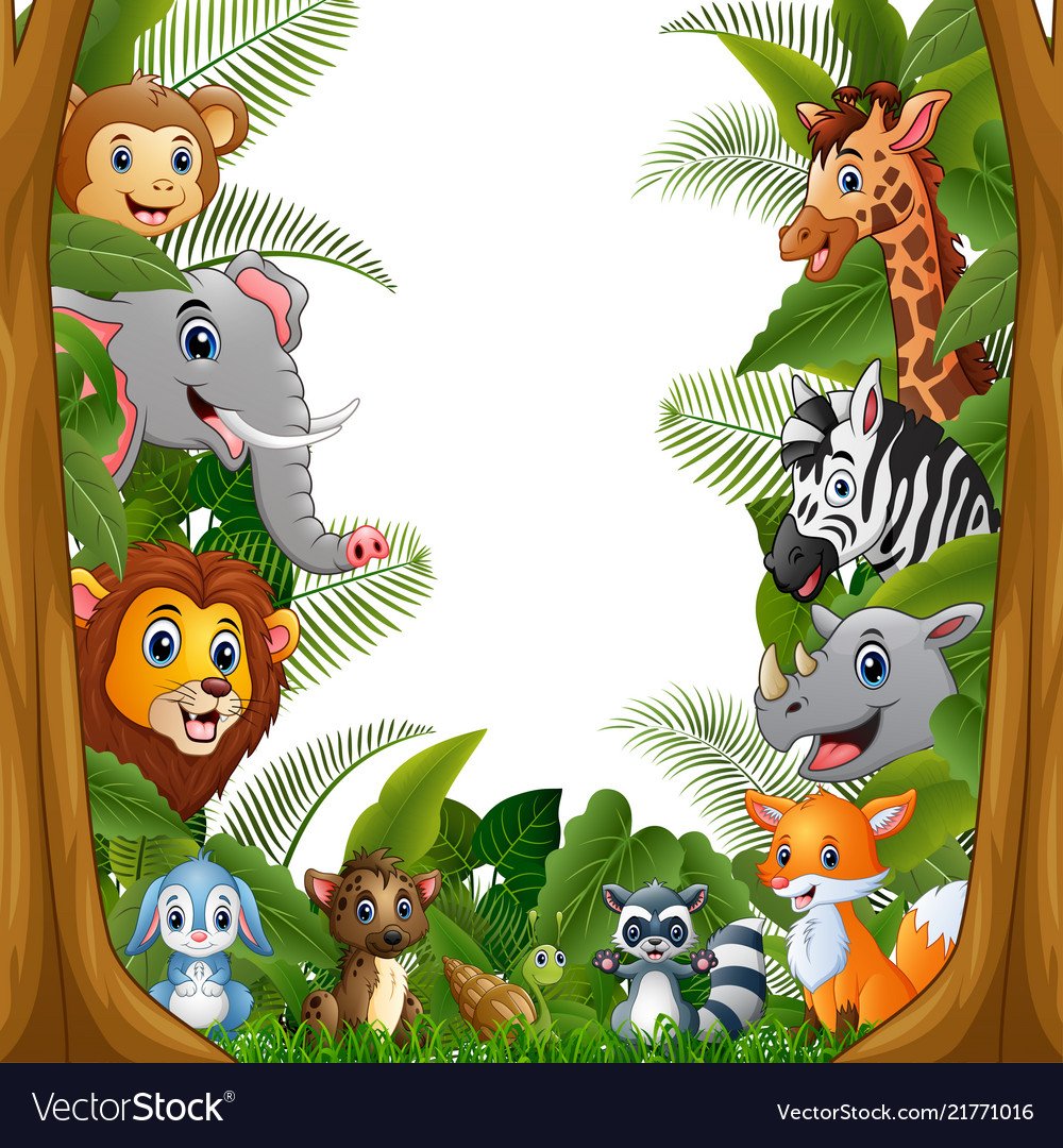 Зоопарк мультяшка