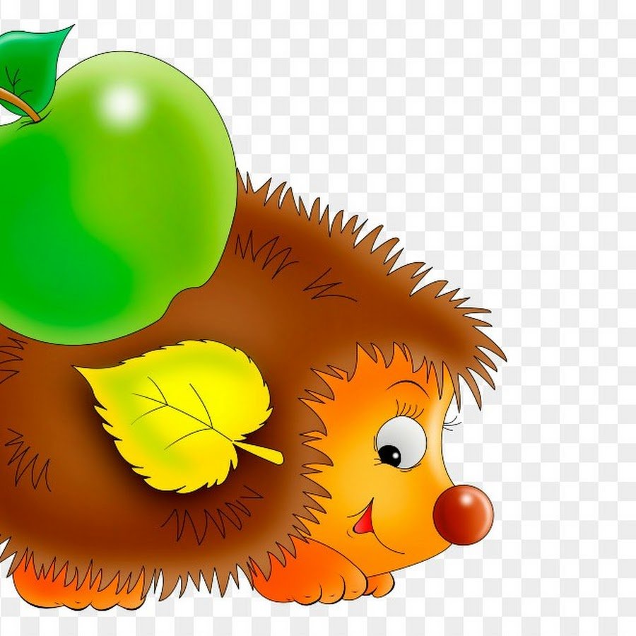 Ежик и грибочек