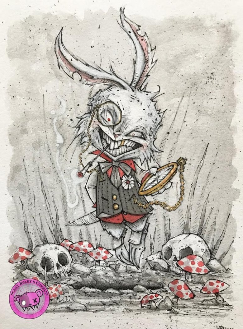 Смешной заяц