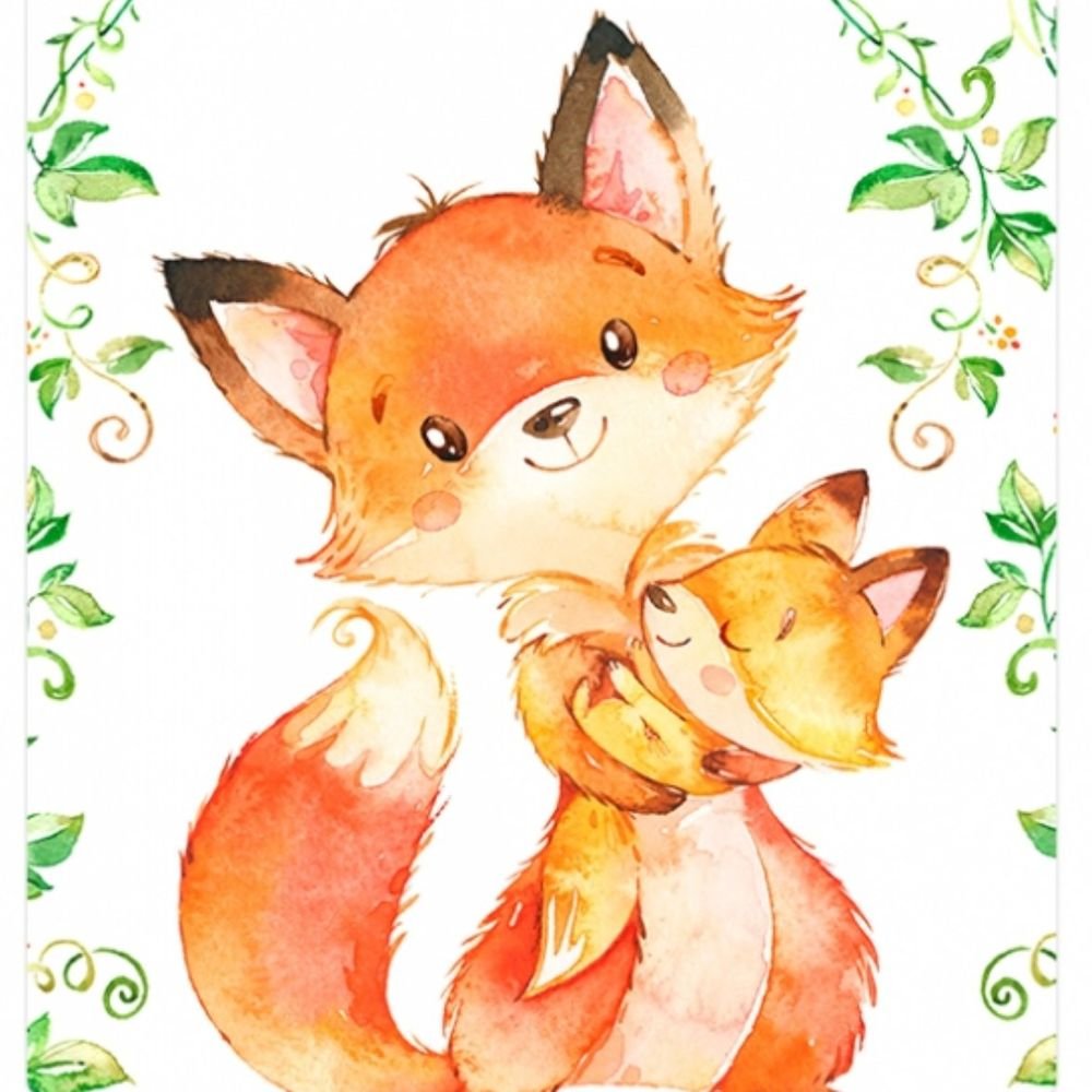 Милые иллюстрации Лисенок