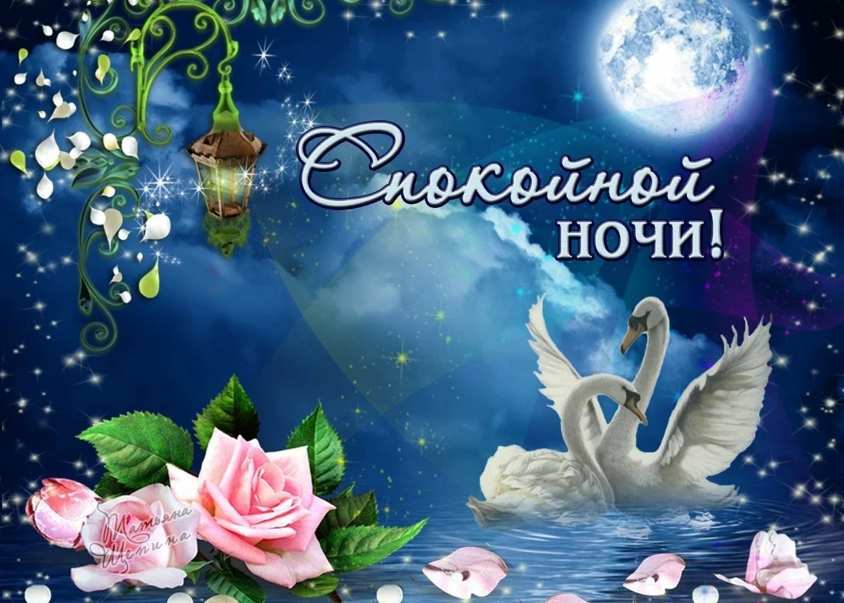 Хорошей ночи и приятных снов