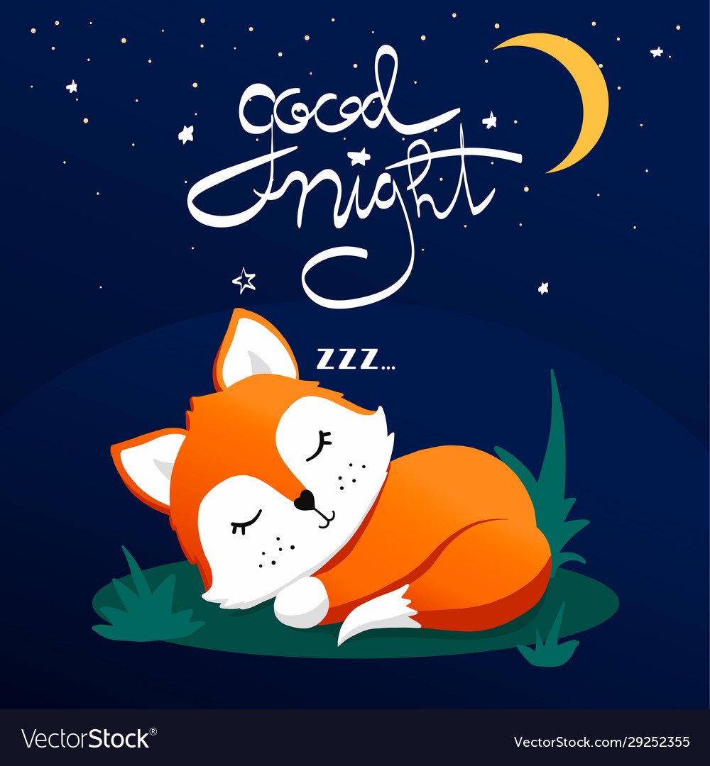 Goodnight с лисичкой