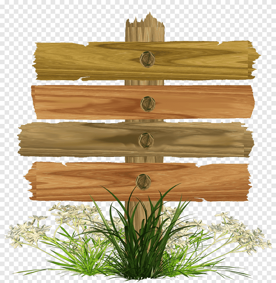 Деревянный указатель