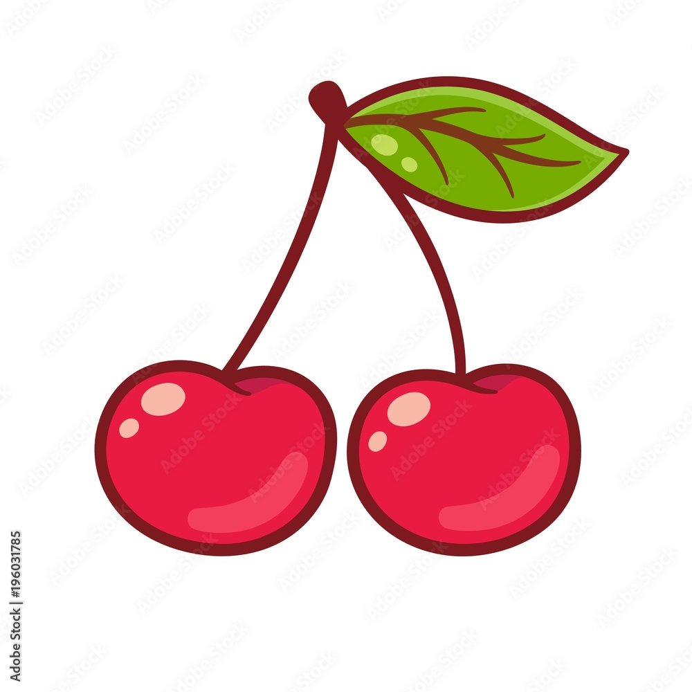 Вишня для срисовки