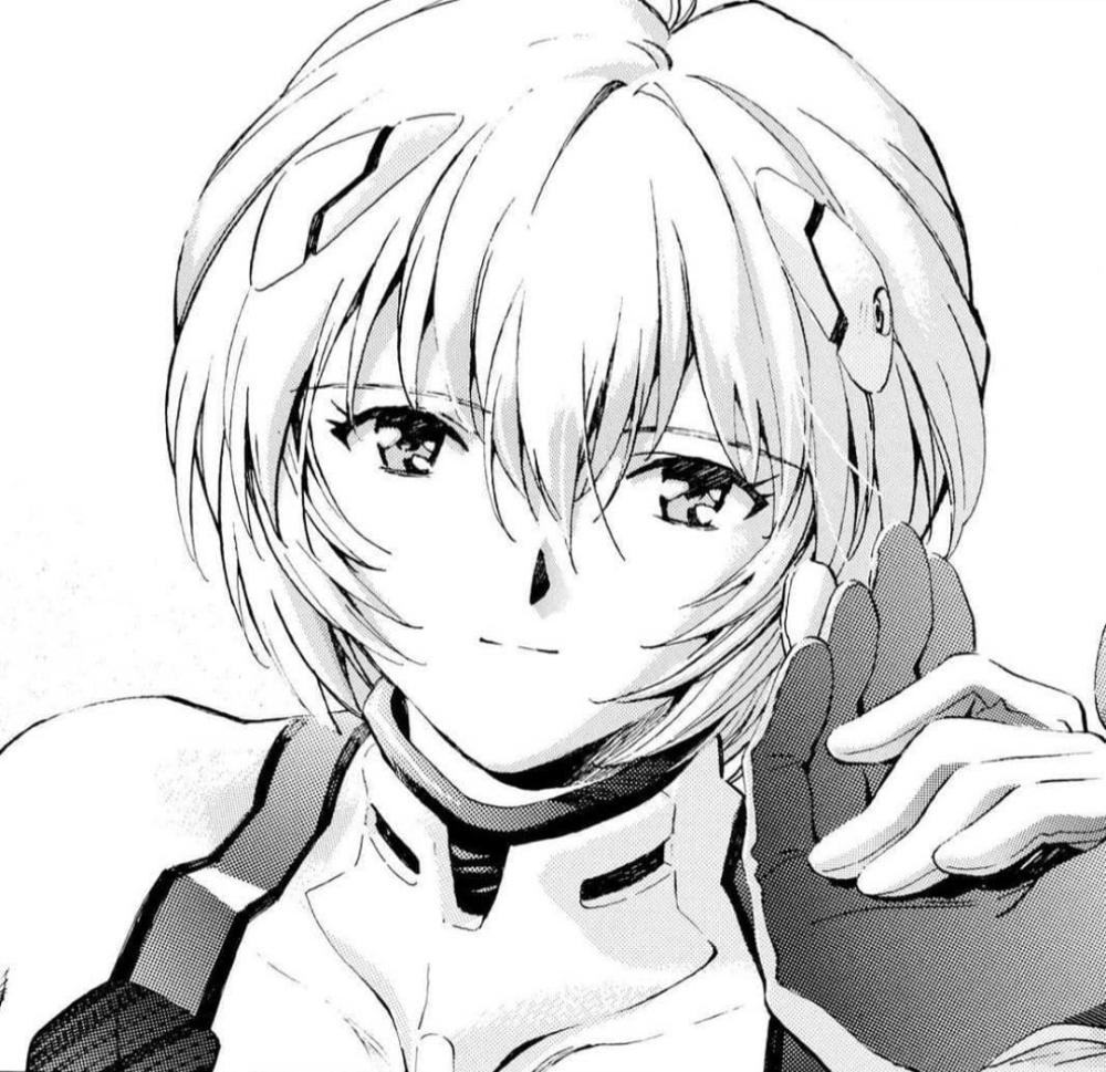 Аянами Рей в черном