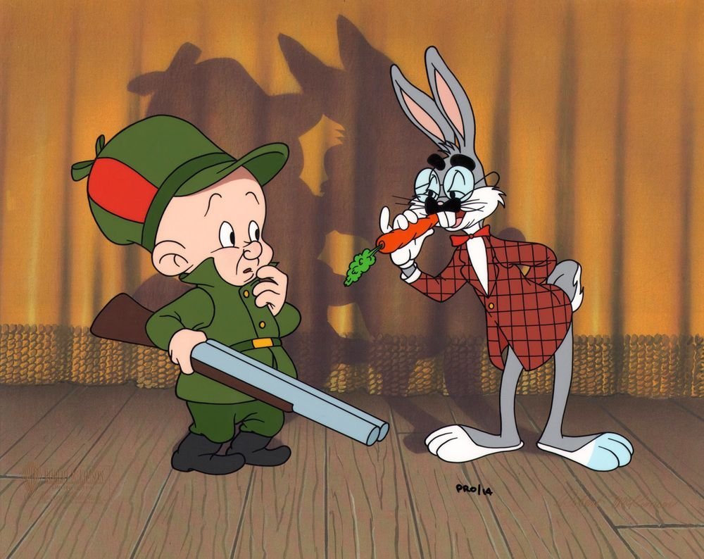 Милый пушистый кролик