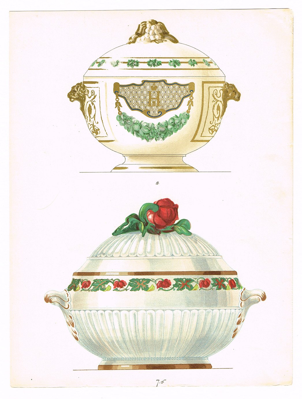 Суп акварель