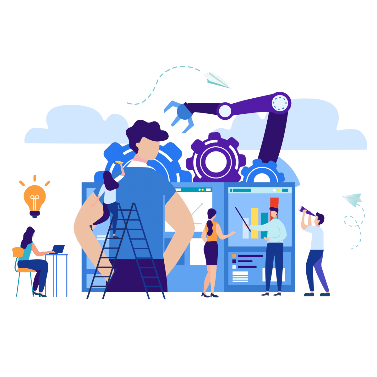 Оборудование иллюстрация