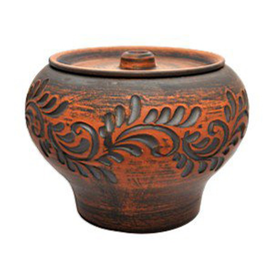 Чугунок 1,4л красная глина