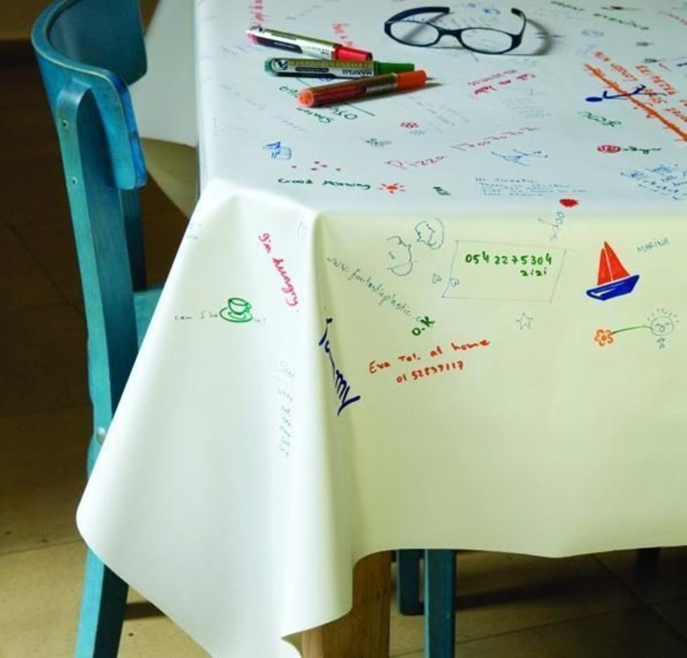 Рисование скатерть для стола