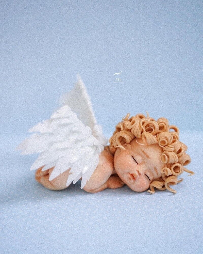 Ангелок на крестины