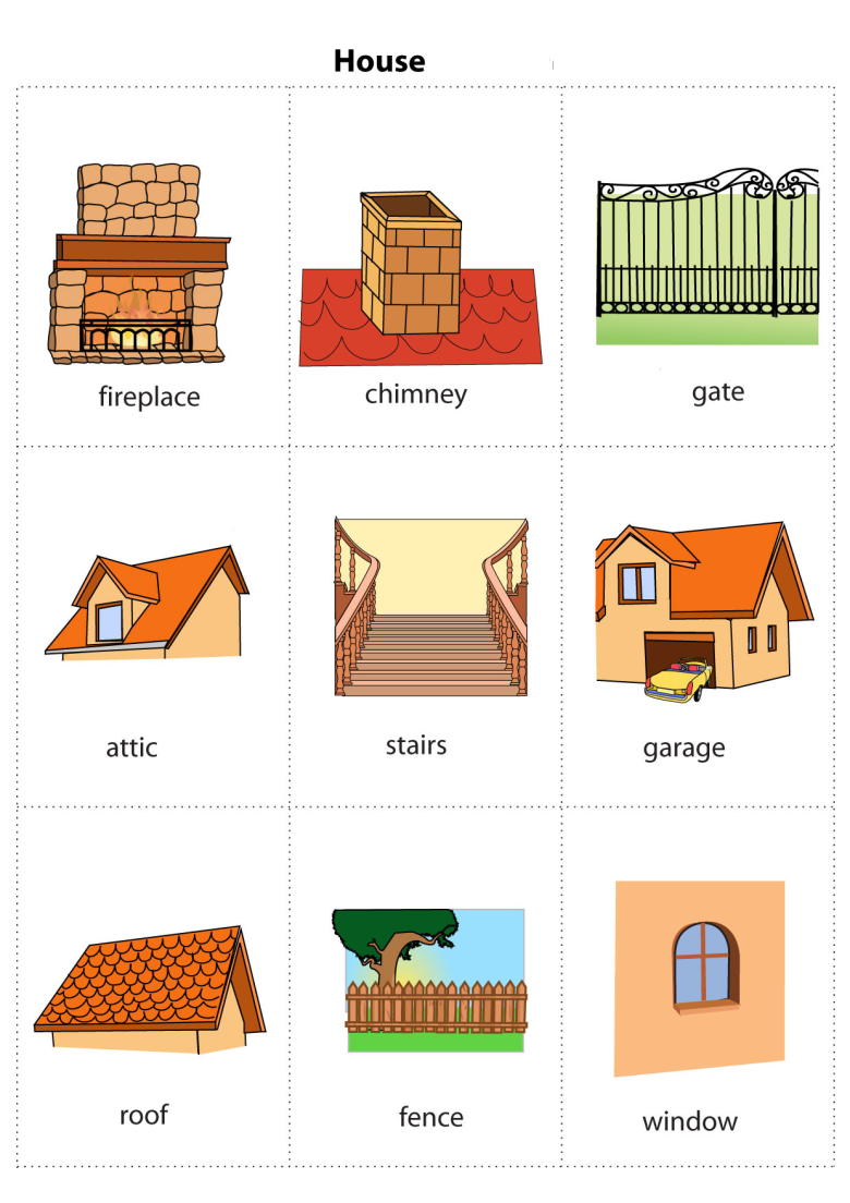 Части дома для детей