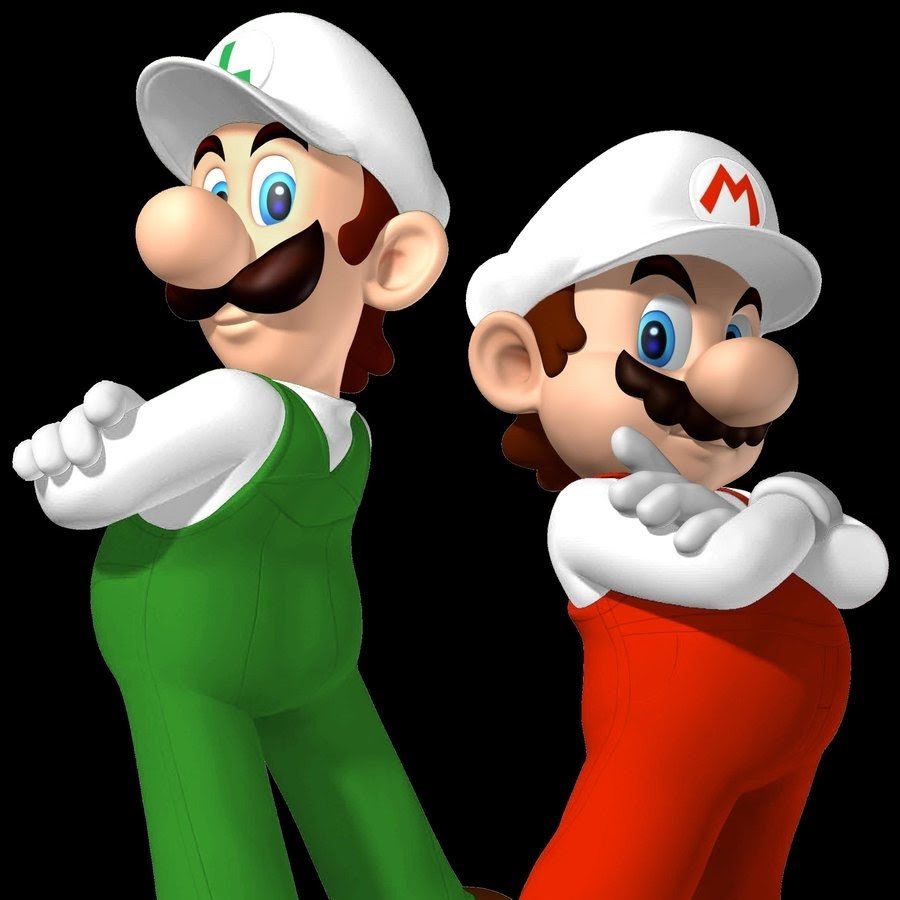 Марио и его друг Луиджи