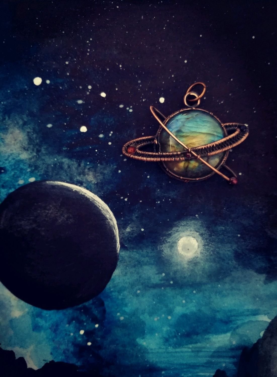 Космос планеты Гравюры